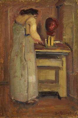 [Sculptress, two studies]