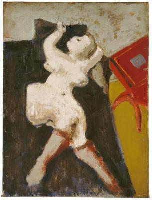 [Reclining female nude]