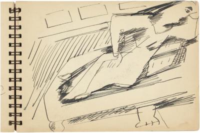 [Reclining woman reading]



Gyral Sketch Book 1, page 9