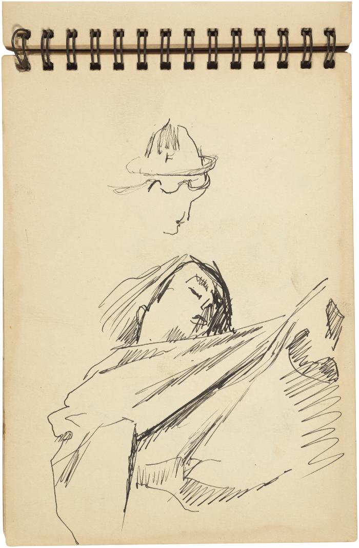 [Sleeping woman / head]



Gyral Sketch Book 2, page 18