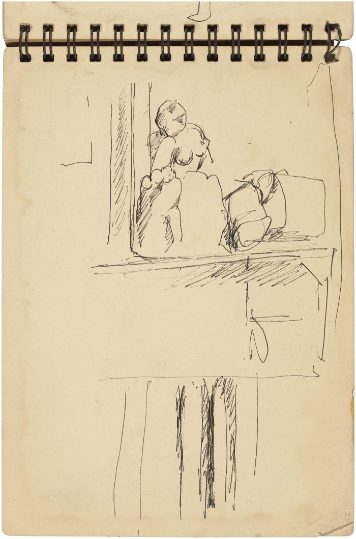 [Still life with statue]



Gyral Sketch Book 2, page 45