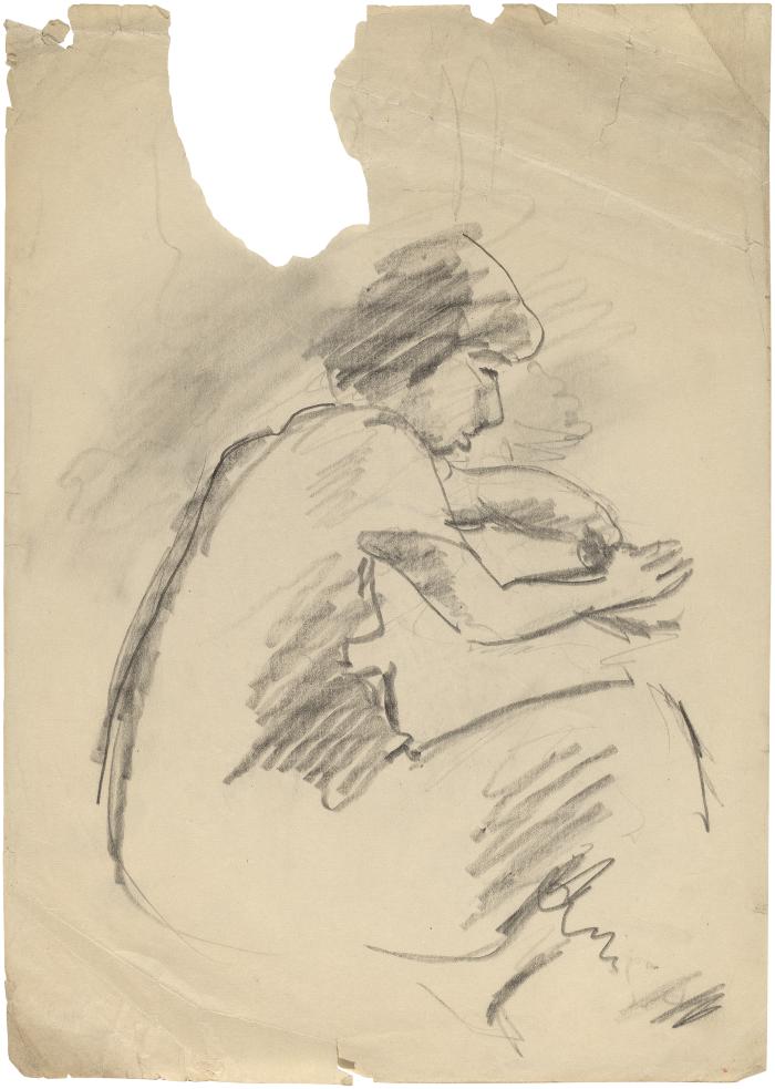 [Seated woman]