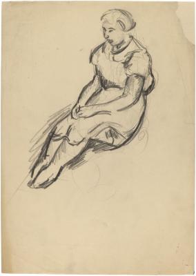 [Seated woman]