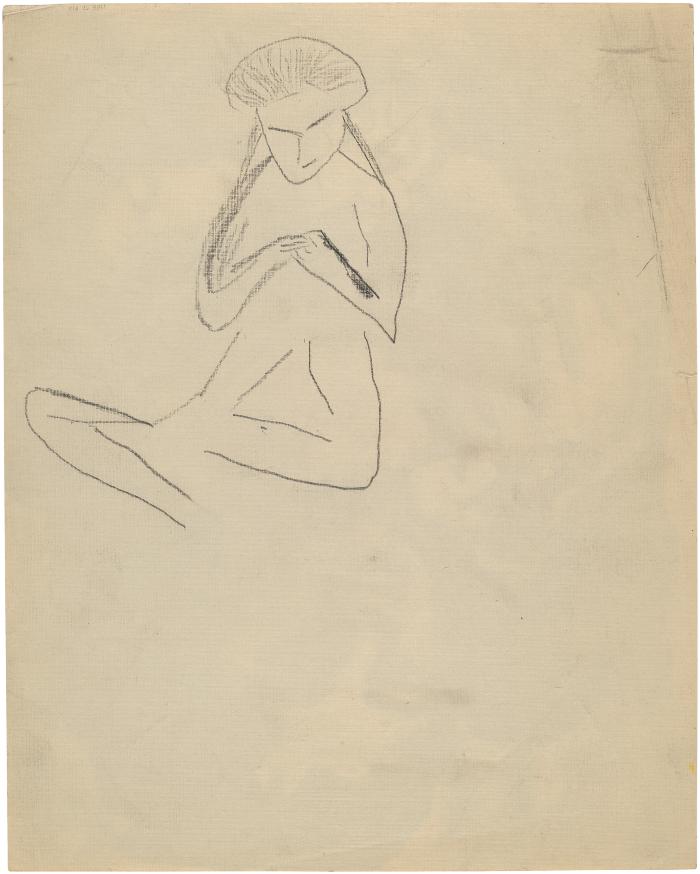 [Seated woman]