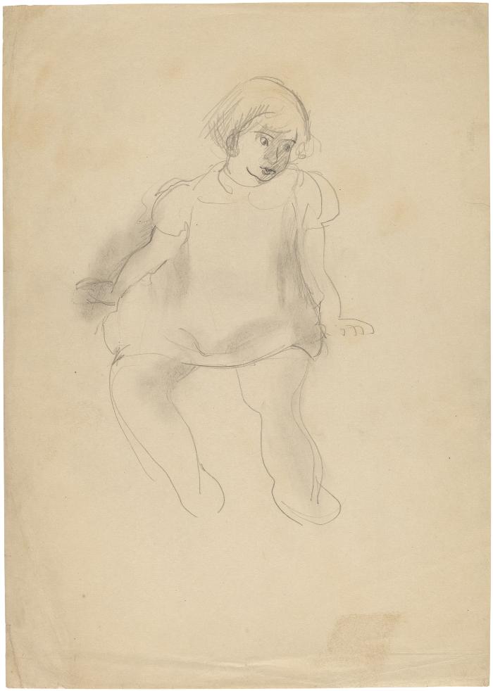 [Seated girl]
