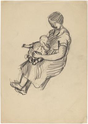 [Woman and child]