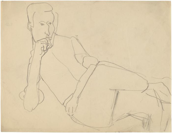 [Reclining man]