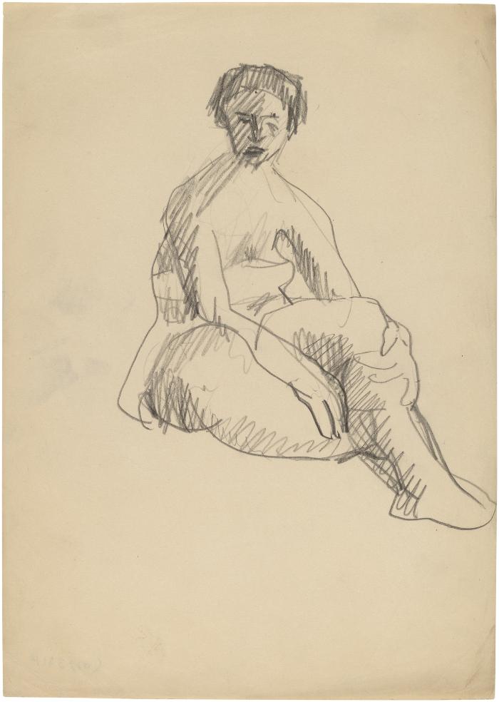 [Seated woman]