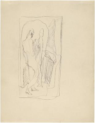 [Figures in interior]