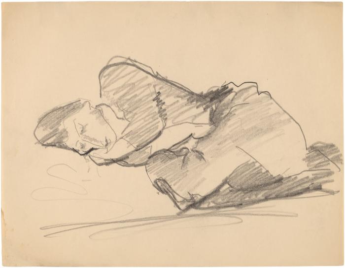 [Sleeping woman]