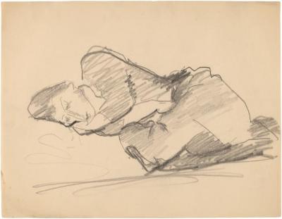 [Sleeping woman]