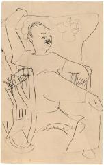 [Man in rocking chair]