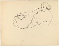 [Reclining female nude]