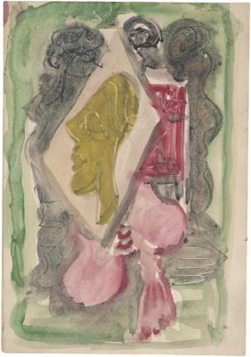 [Untitled] Gyral Sketch Book 3, page 12