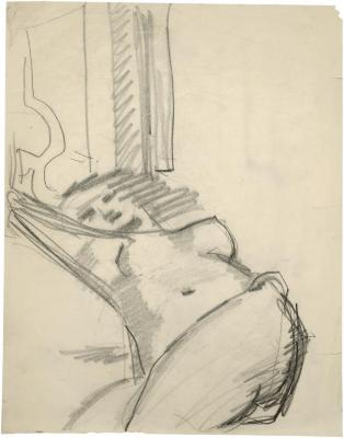 [Reclining female nude]