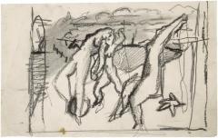 [Female nudes in landscape]