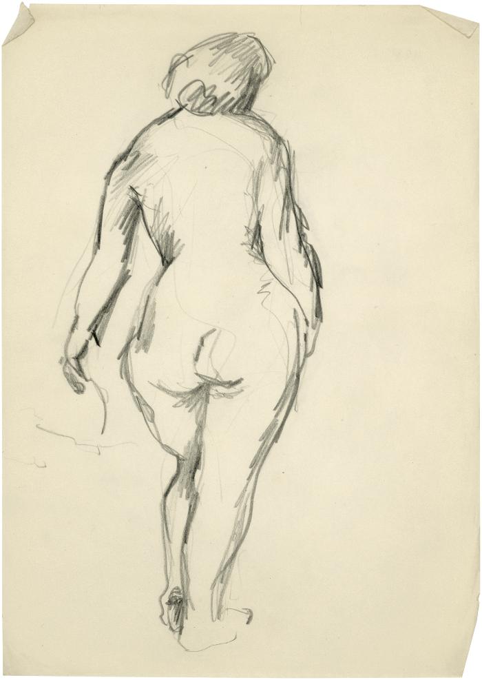 [Standing female nude]