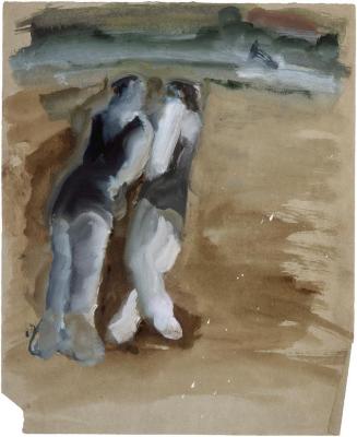 [Bathers on the beach]