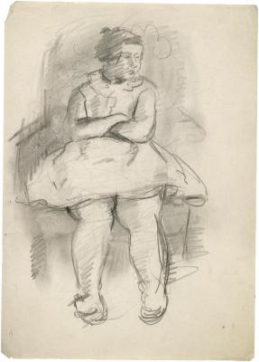 [Girl in an armchair]