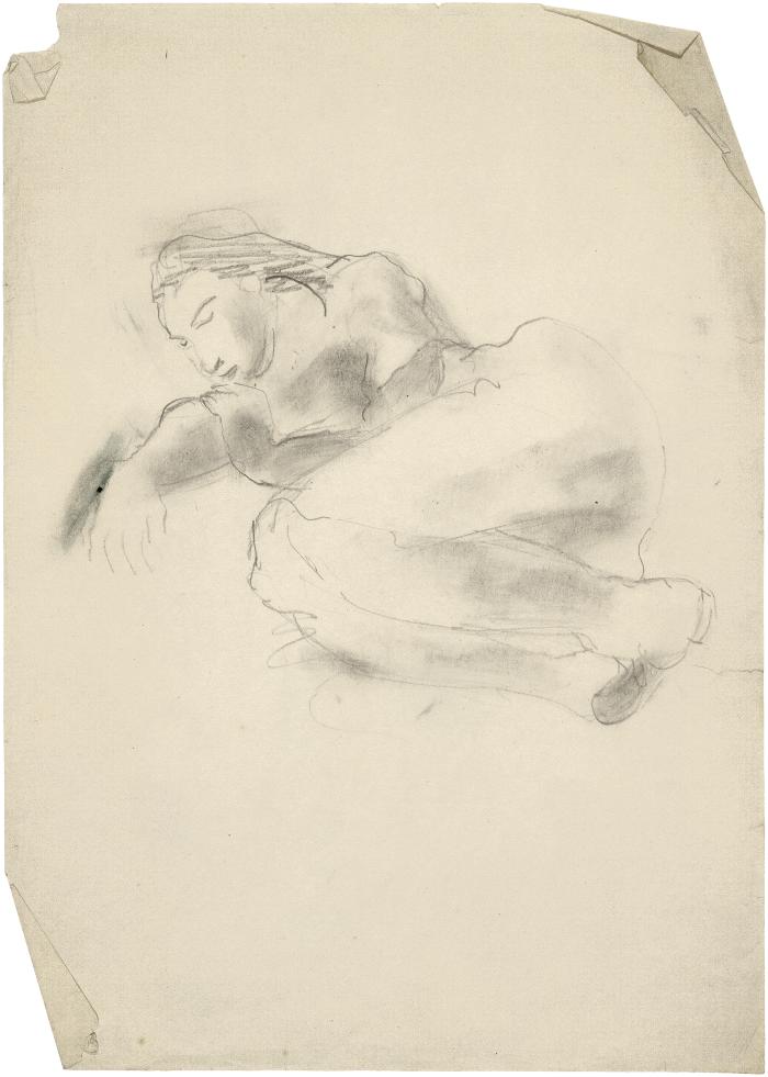 [Sleeping woman]