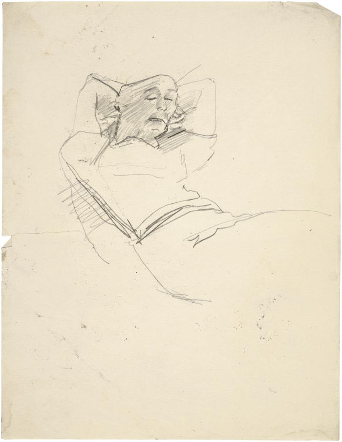 [Reclining man]