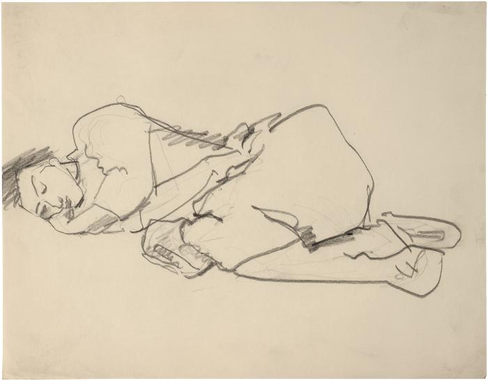 [Sleeping woman]