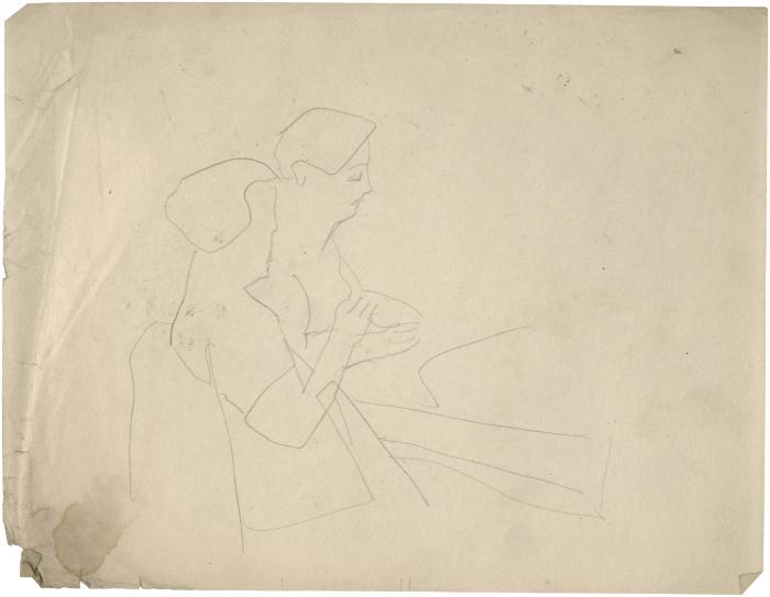[Two seated women]