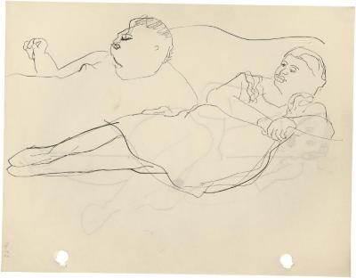 [Reclining man and woman]