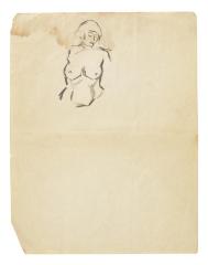 [Standing female nude]