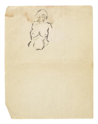 [Standing female nude]