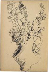 [Vase of flowers] The Scribble-In Book, page 15