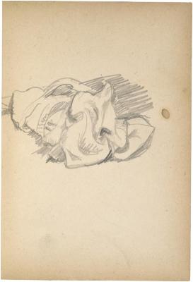 [Drapery study] The Scribble-In Book, page 127