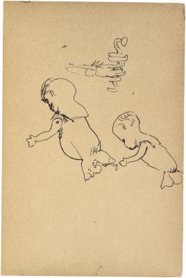 [Doll-like figures] The Scribble-In Book, page 3