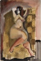 [Reclining female nude]