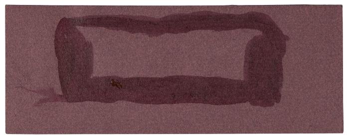 [Maquette of <i>Red on Maroon</i>, <i>Seagram Mural Section 7</i>, 1959]